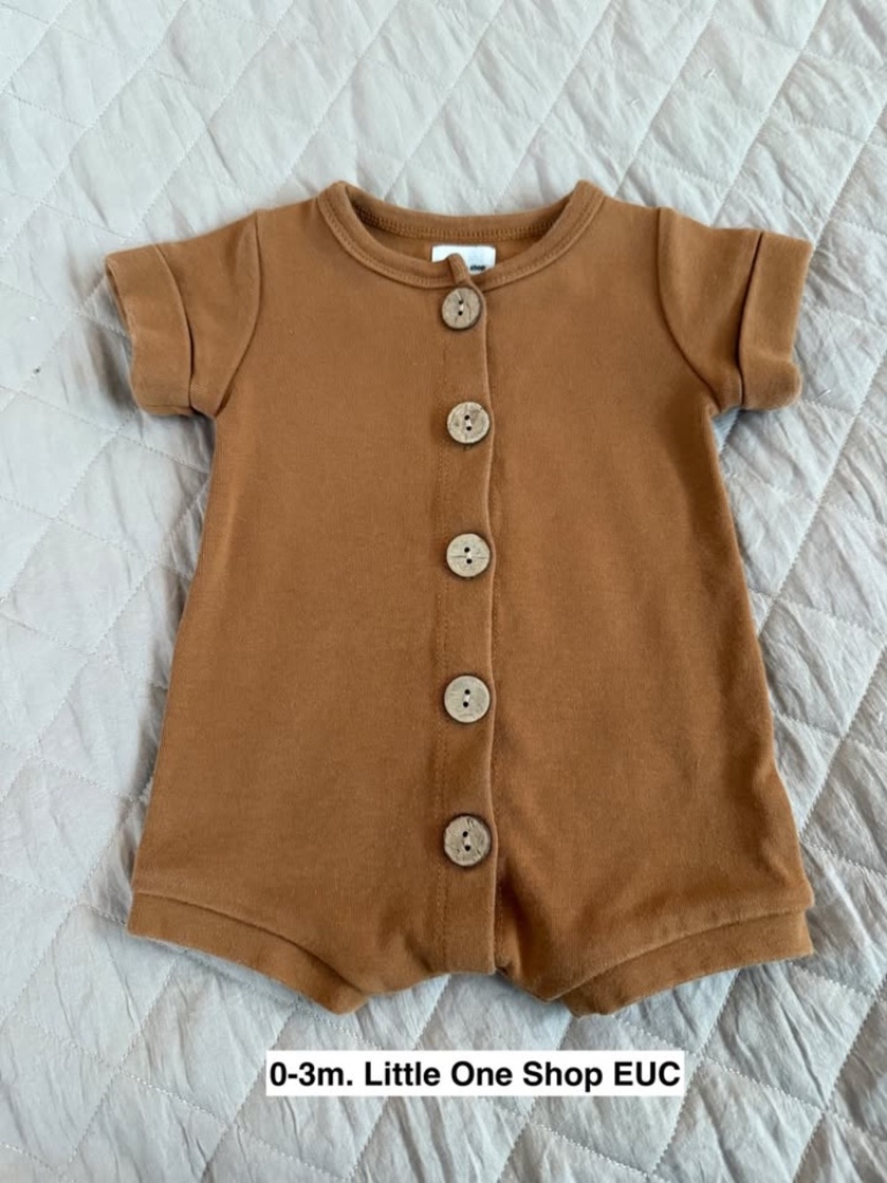 Little One Shop Unisex Romper 0-3m.